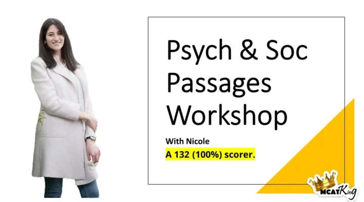 Psych & Soc Passages Workshop with Nicole
